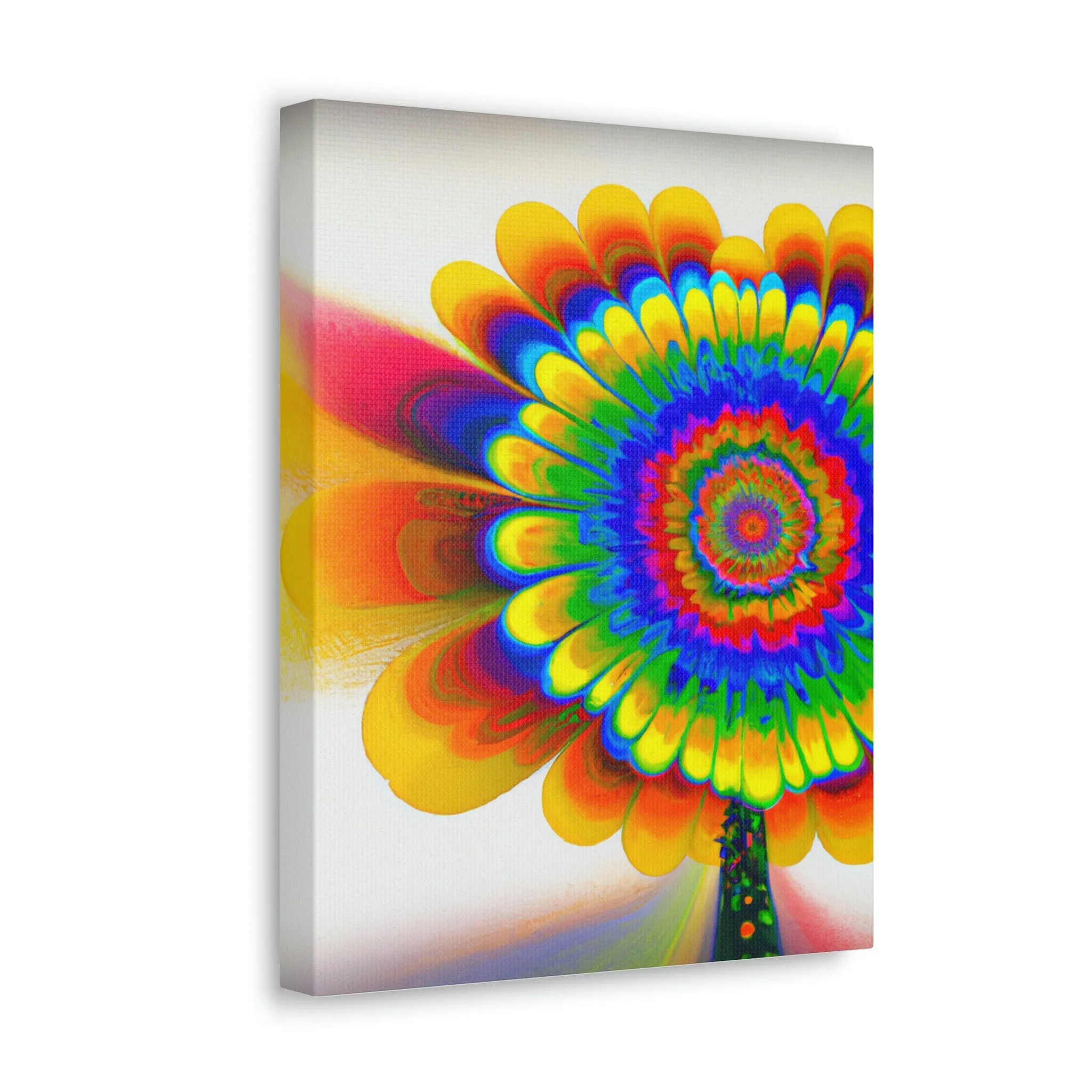 Dazzling Bloom. - Canvas