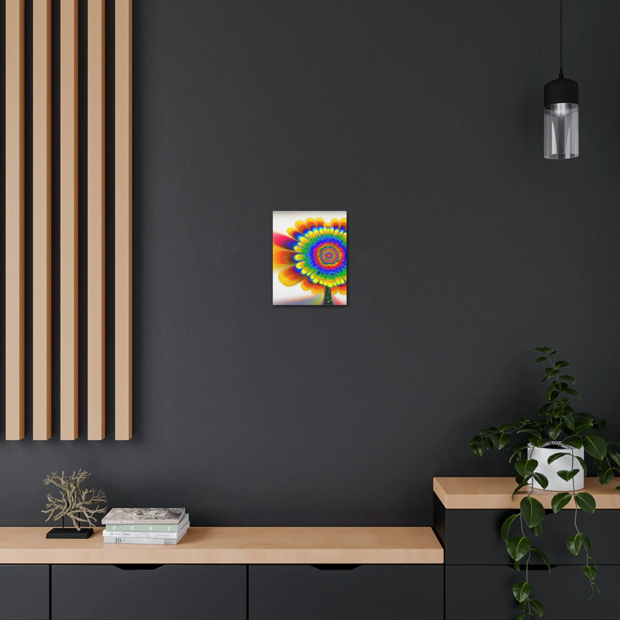 Dazzling Bloom. - Canvas