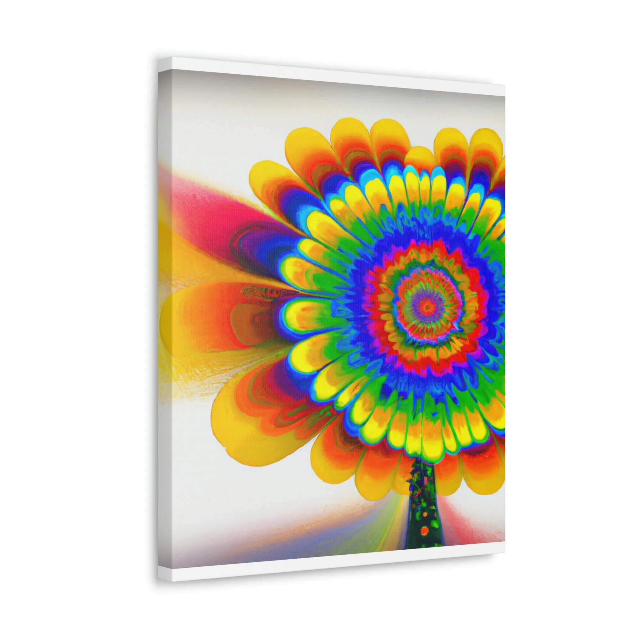 Dazzling Bloom. - Canvas