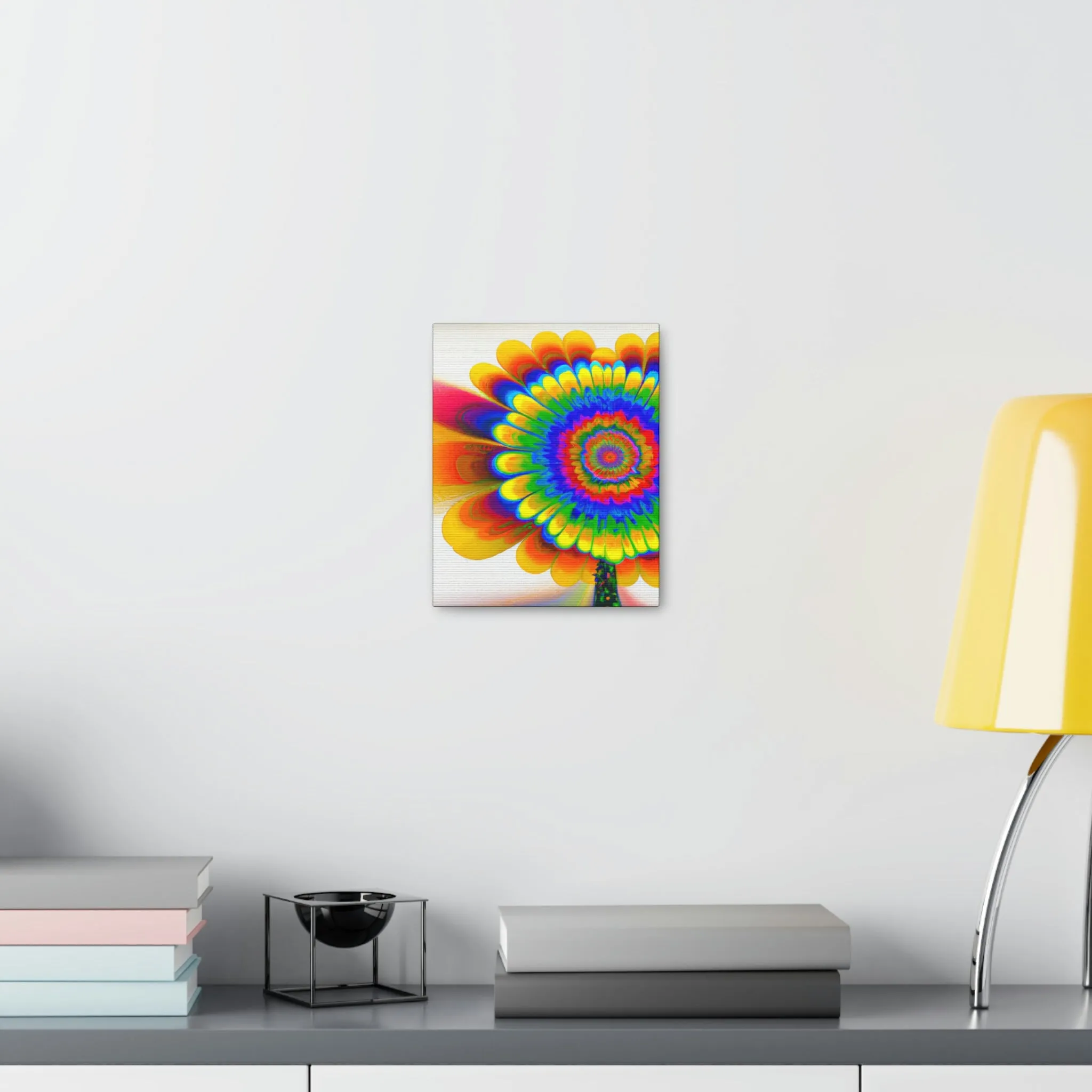 Dazzling Bloom. - Canvas