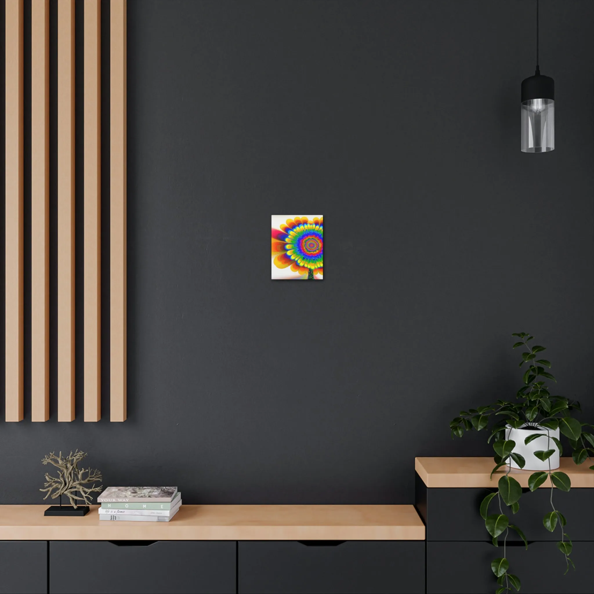 Dazzling Bloom. - Canvas