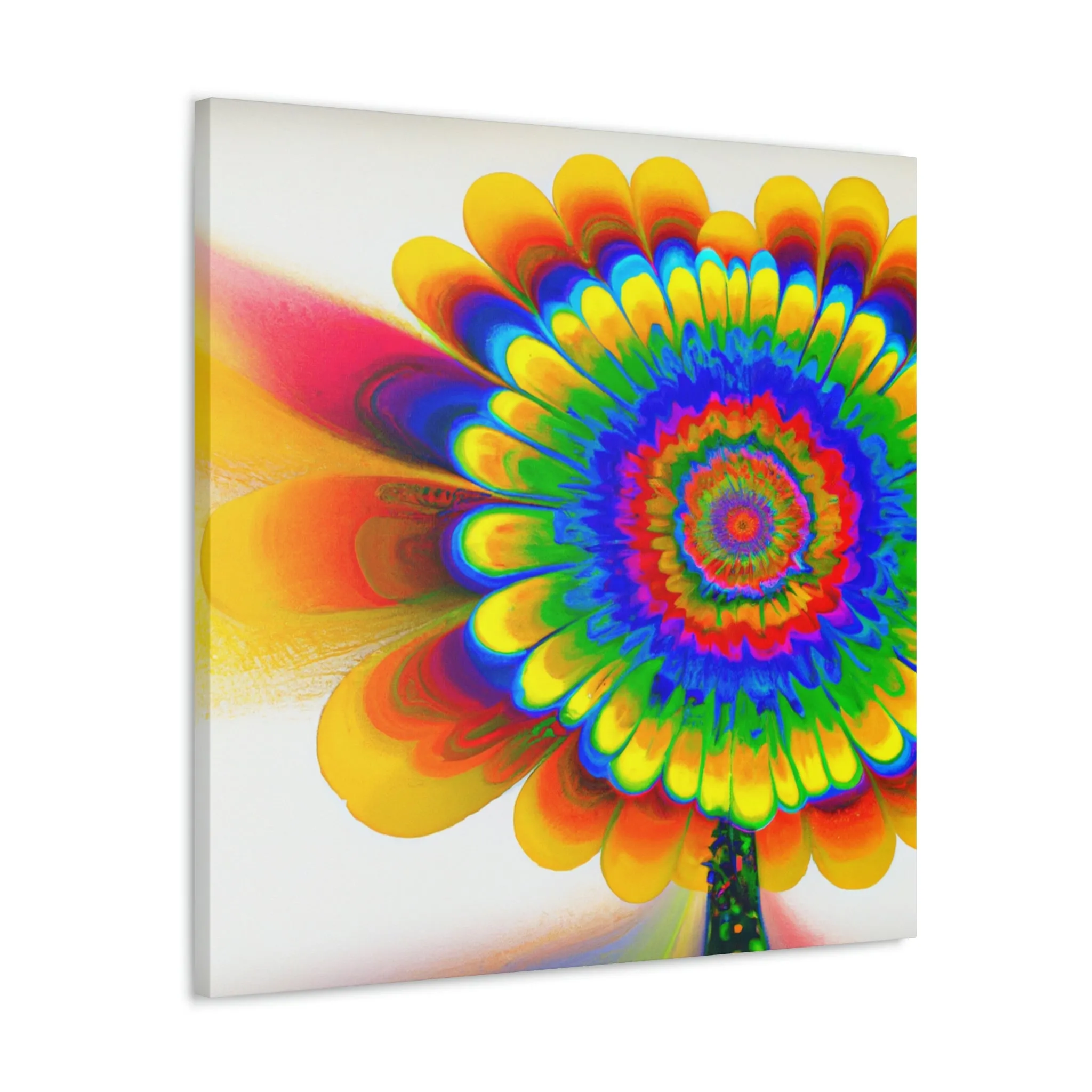 Dazzling Bloom. - Canvas