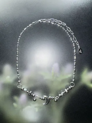 [DAZZLING CLUB] Seasonless LUNAR NECKLACE