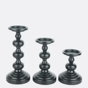 Dazzling Metallic Candle Holders ( Set OF 3 )
