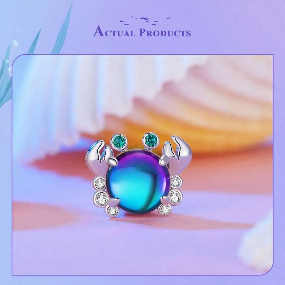 Dreamy Ocean Dazzling Crab Beads