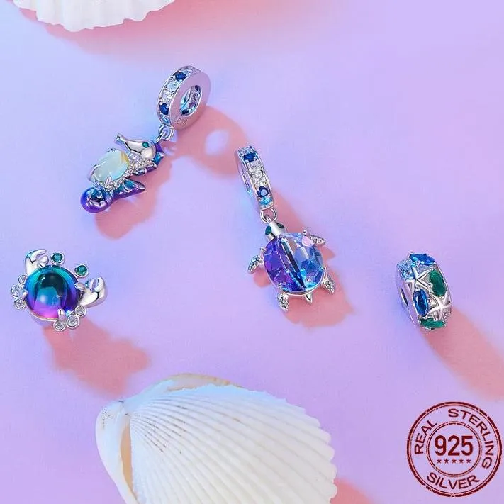 Dreamy Ocean Dazzling Crab Beads