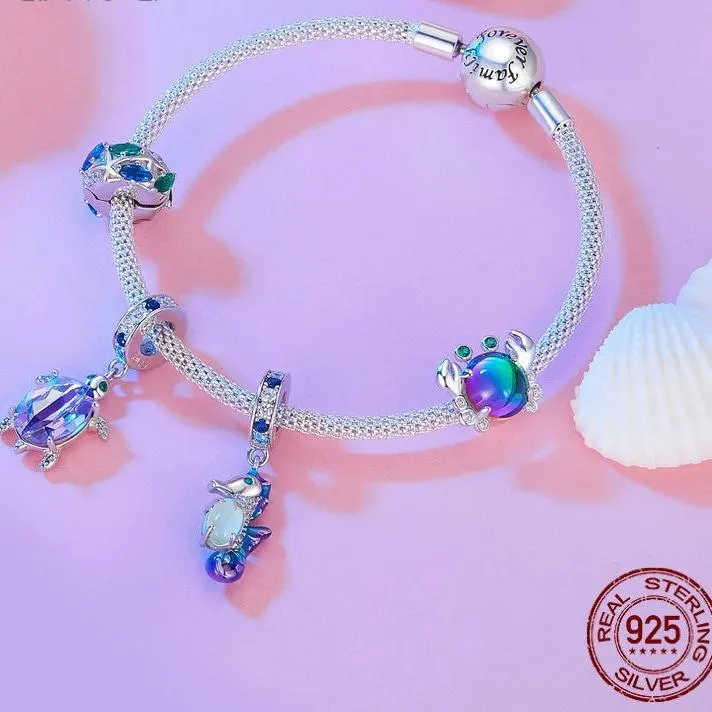 Dreamy Ocean Dazzling Crab Beads