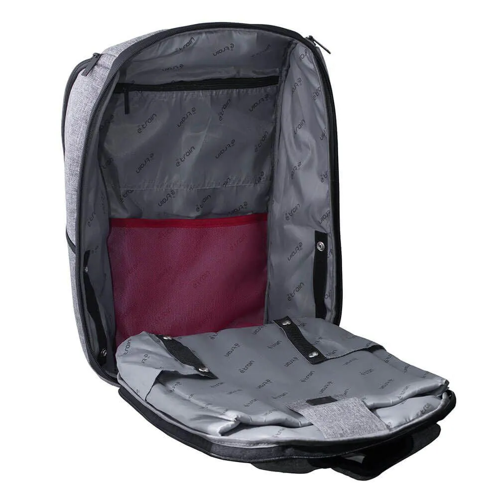 E-Train BG812 Laptop Backpack - Gray
