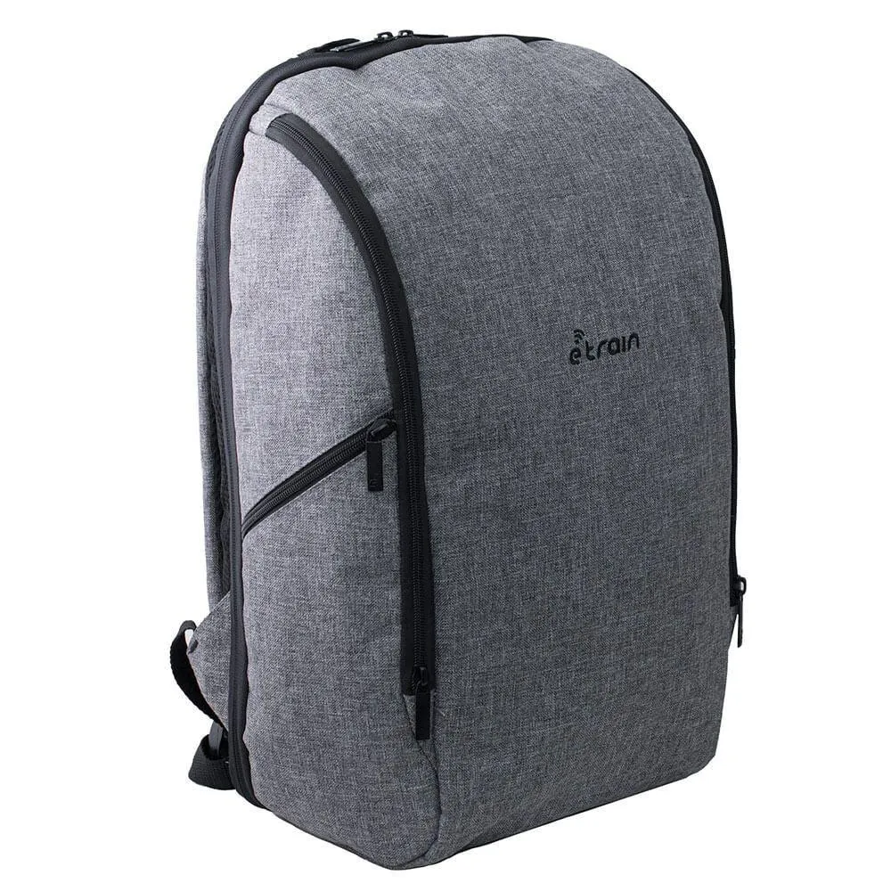E-Train BG812 Laptop Backpack - Gray