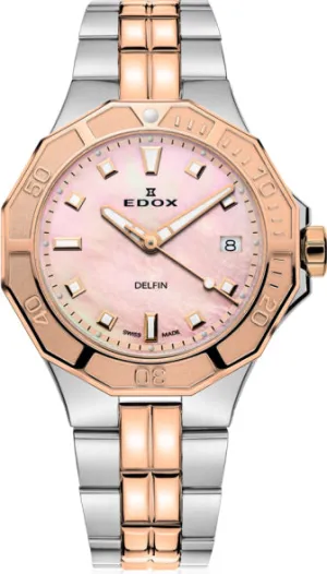 EDX Watch Delfin Diver Date Lady