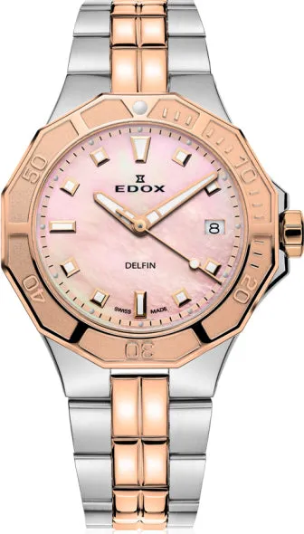 EDX Watch Delfin Diver Date Lady