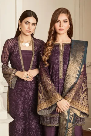 EMBROIDERED CHIFFON CH05-10 UNSTITCHED