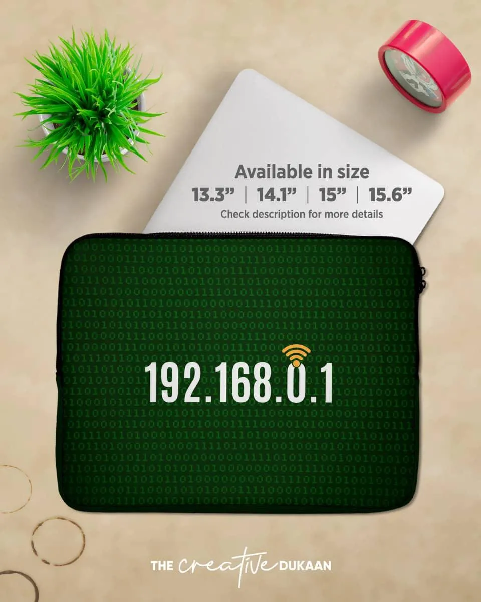 Funny Laptop Sleeve Bag - Wi-fi 192.168.0.1