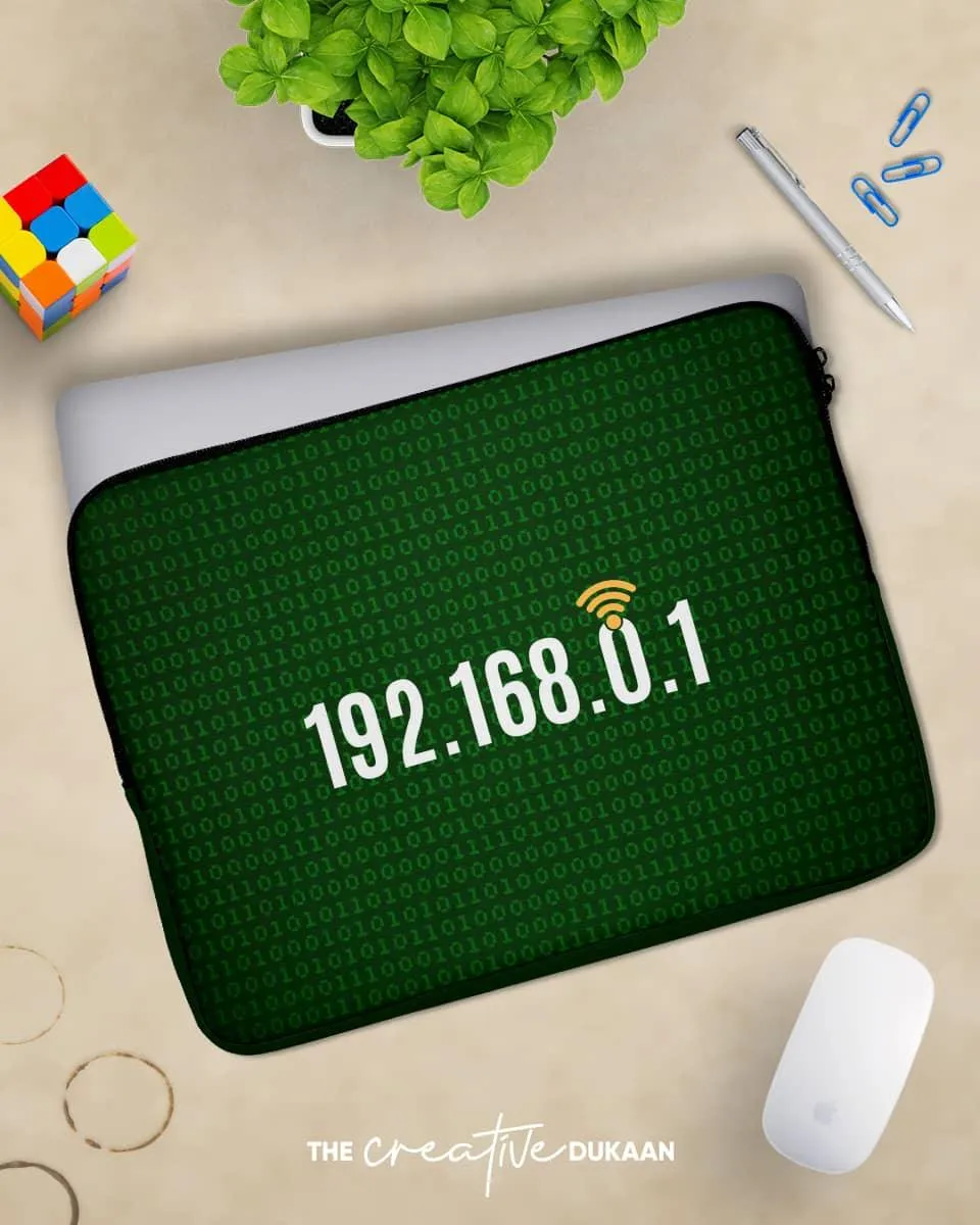 Funny Laptop Sleeve Bag - Wi-fi 192.168.0.1