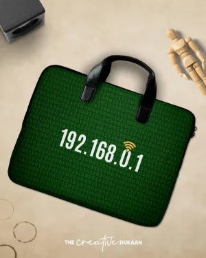 Funny Laptop Sleeve Bag - Wi-fi 192.168.0.1