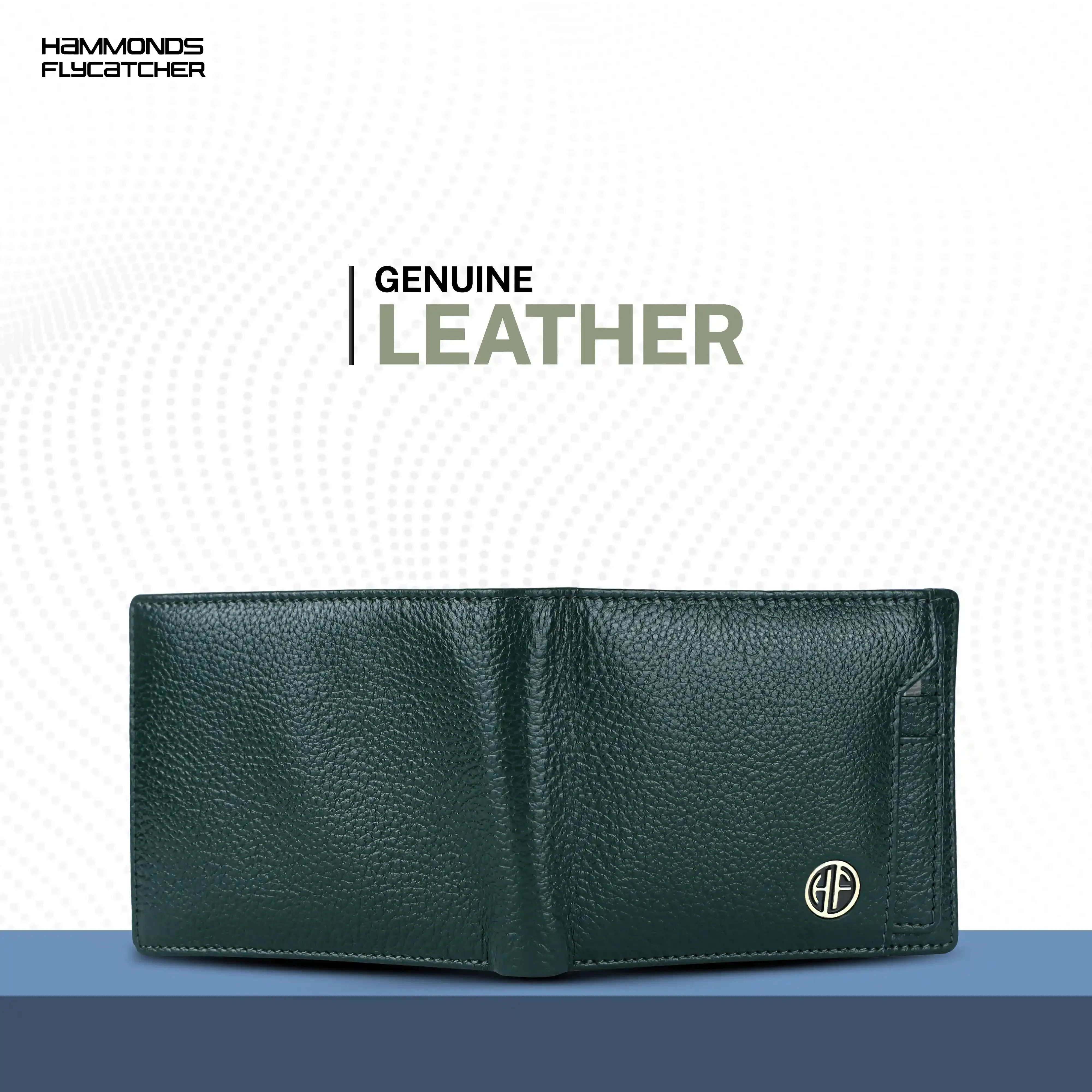 Genuine Leather Wallet for Men - RFID Protected Leather Men's Wallet with 6 ATM Credit/Debit Card Slots
