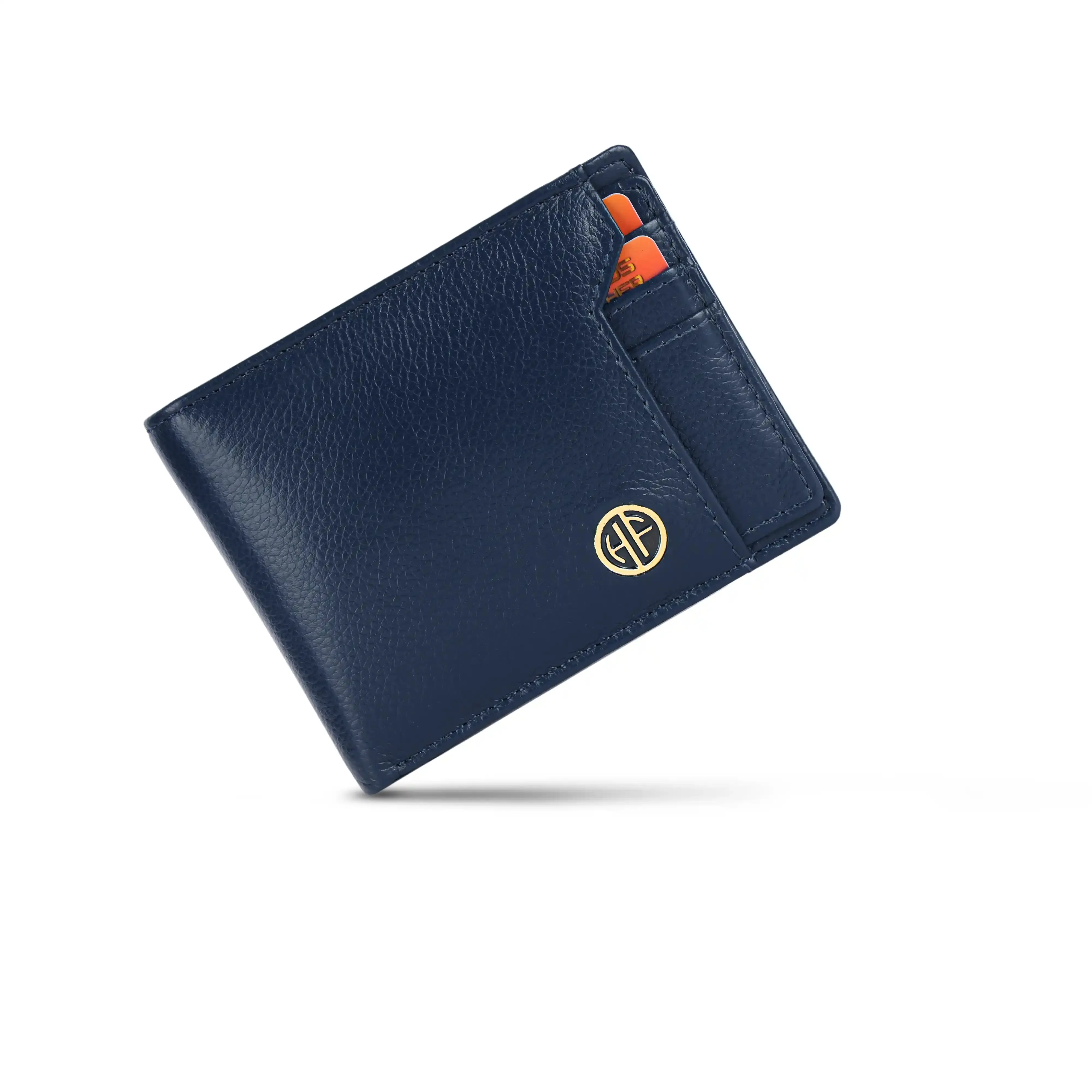 Genuine Leather Wallet for Men - RFID Protected Leather Men's Wallet with 6 ATM Credit/Debit Card Slots