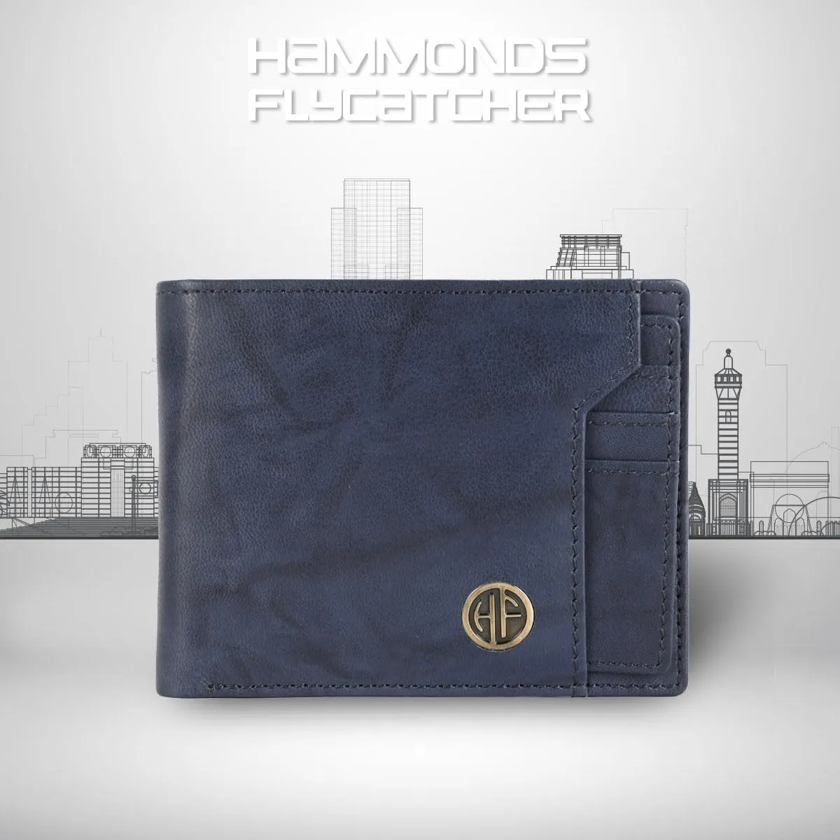Genuine Leather Wallet for Men - RFID Protected Leather Men's Wallet with 6 ATM Credit/Debit Card Slots