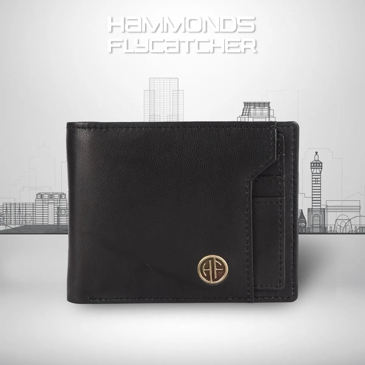 Genuine Leather Wallet for Men - RFID Protected Leather Men's Wallet with 6 ATM Credit/Debit Card Slots