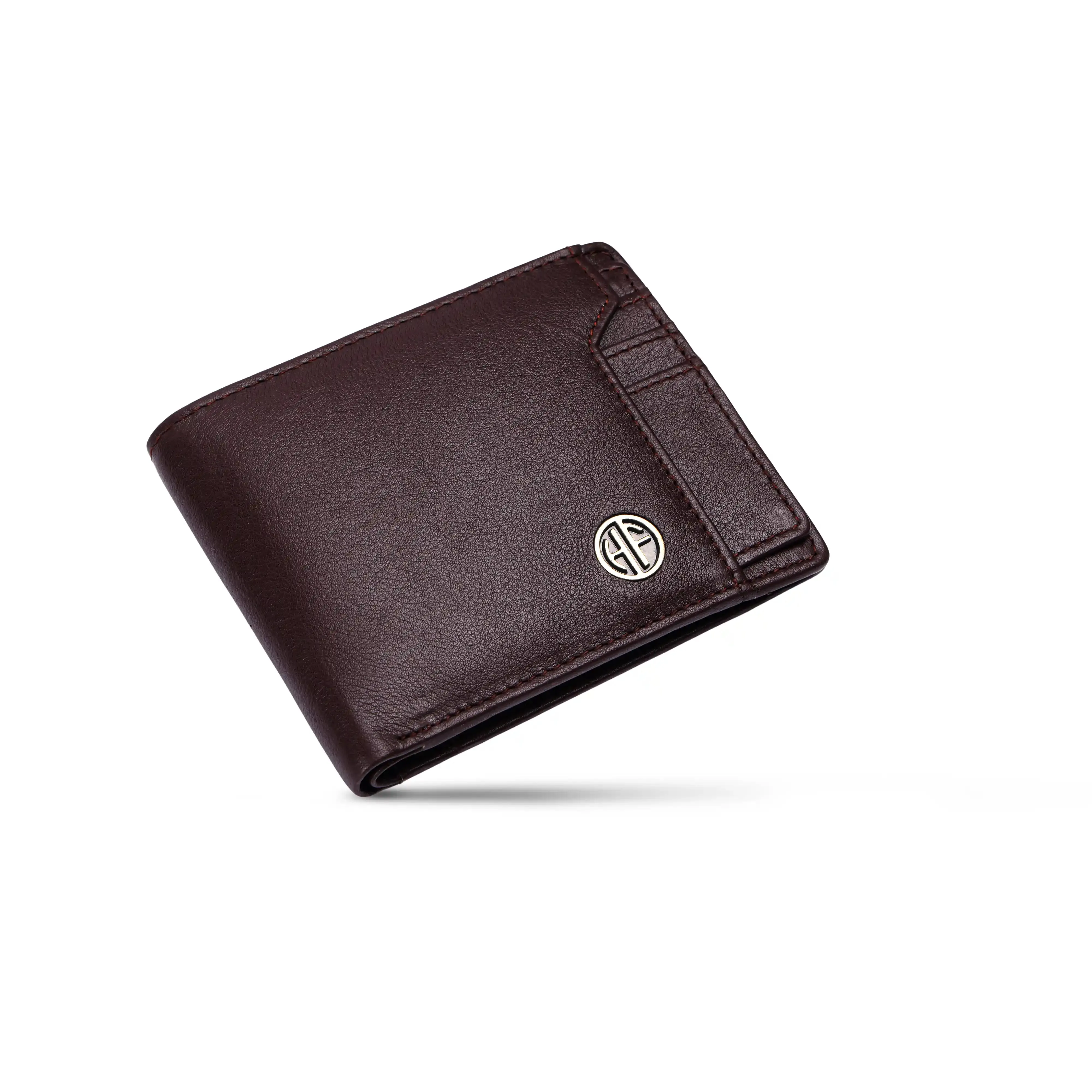 Genuine Leather Wallet for Men - RFID Protected Leather Men's Wallet with 6 ATM Credit/Debit Card Slots