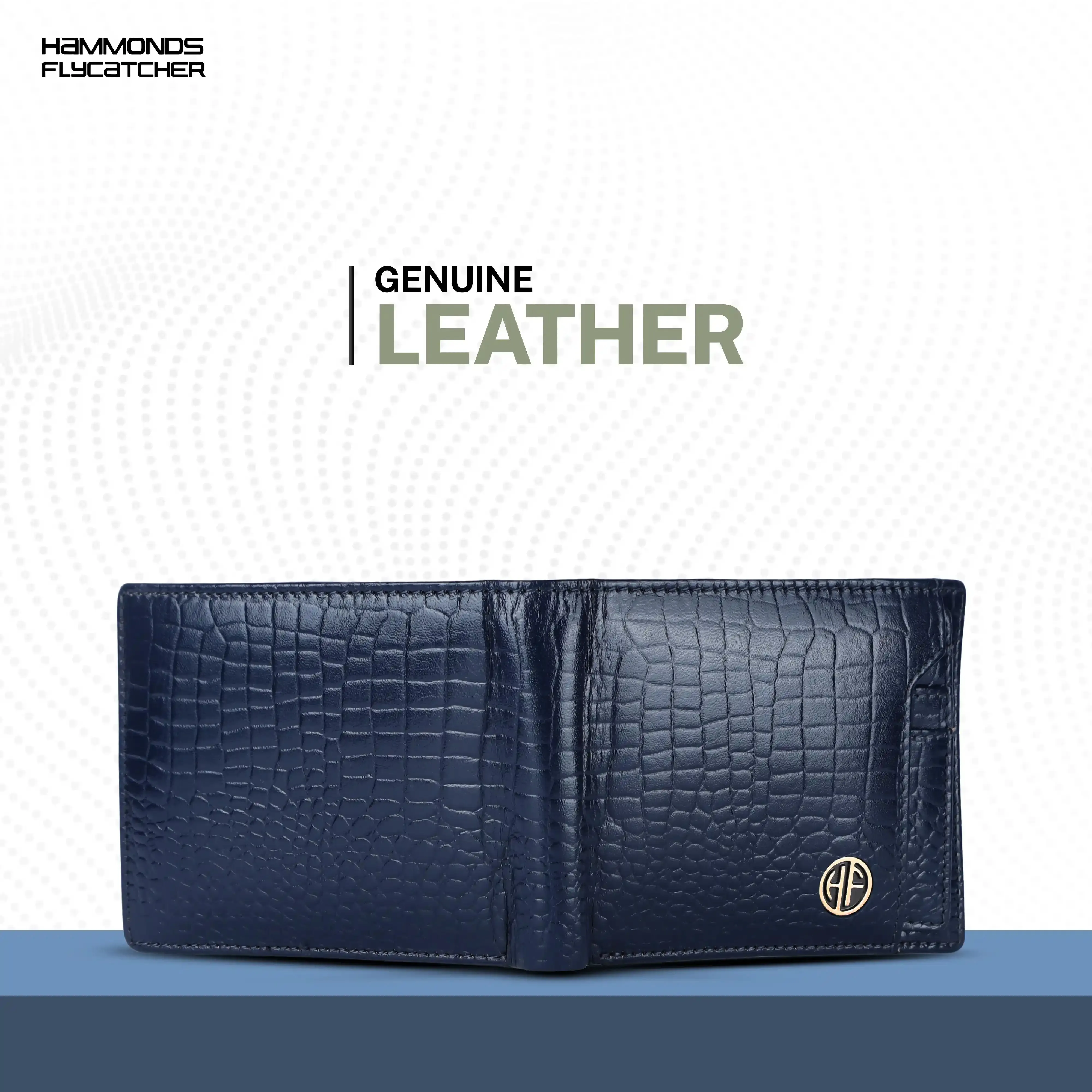 Genuine Leather Wallet for Men - RFID Protected Leather Men's Wallet with 6 ATM Credit/Debit Card Slots