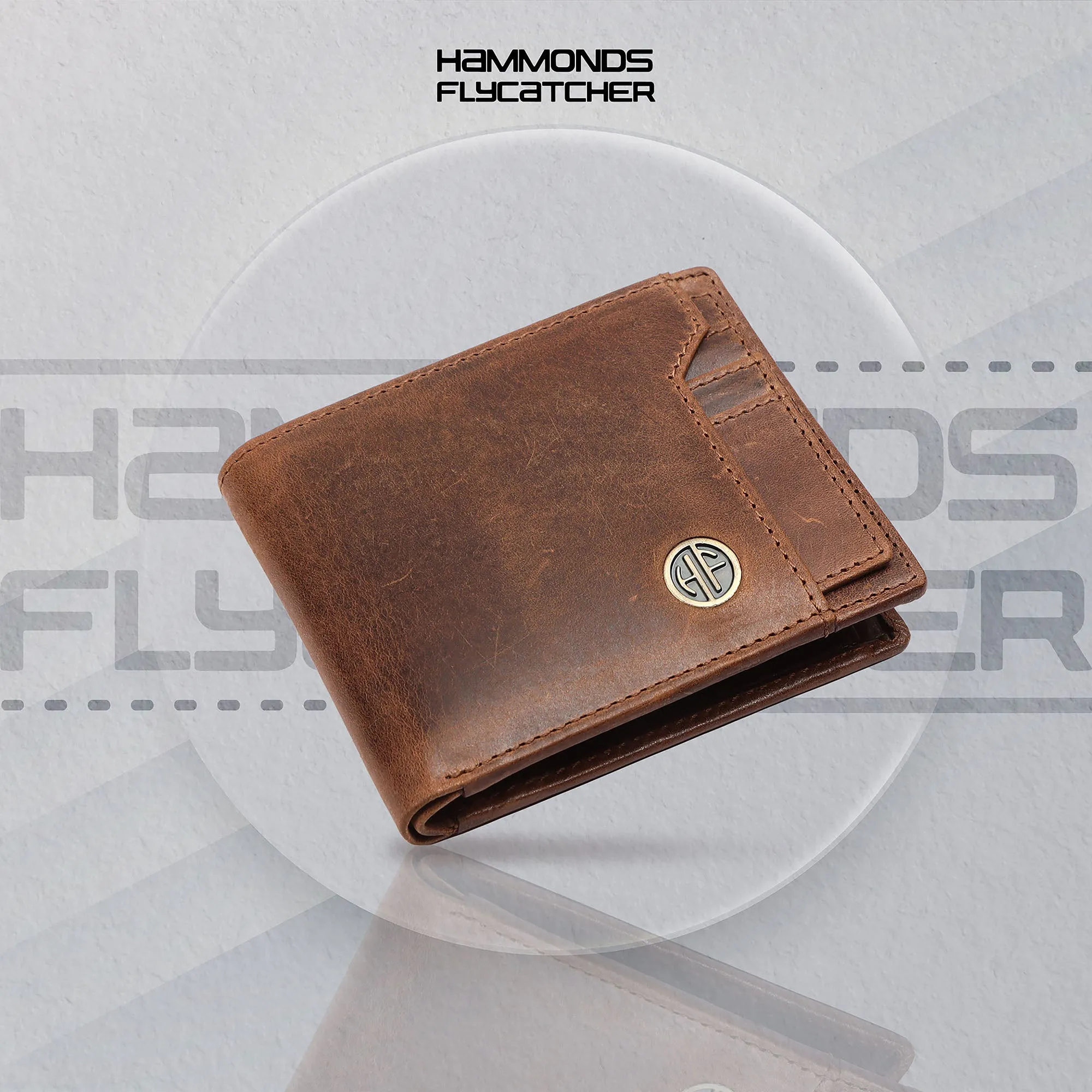 Genuine Leather Wallet for Men - RFID Protected Leather Men's Wallet with 6 ATM Credit/Debit Card Slots