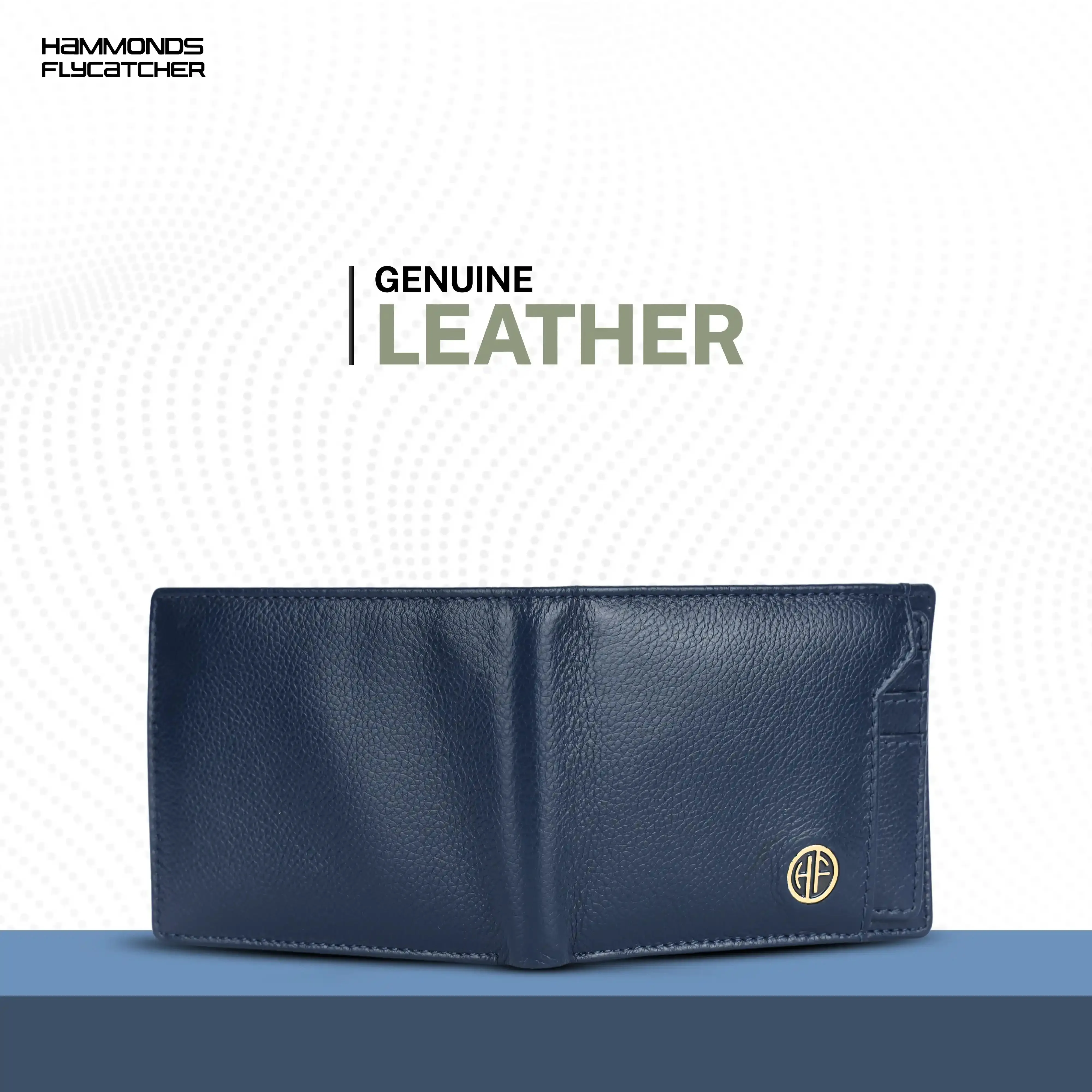 Genuine Leather Wallet for Men - RFID Protected Leather Men's Wallet with 6 ATM Credit/Debit Card Slots