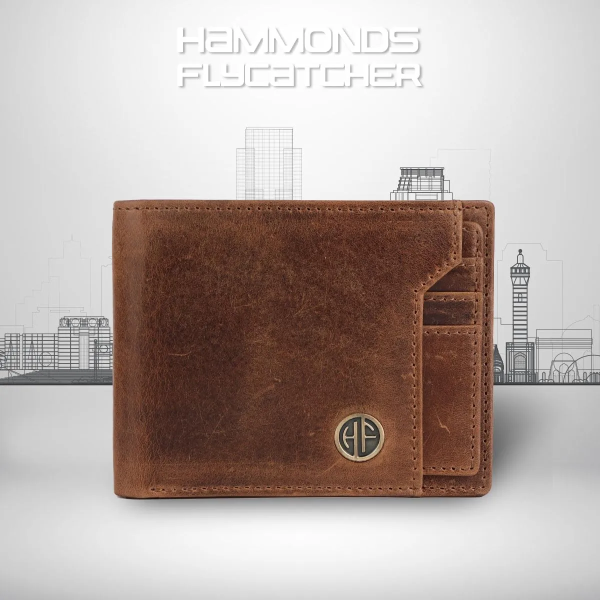 Genuine Leather Wallet for Men - RFID Protected Leather Men's Wallet with 6 ATM Credit/Debit Card Slots
