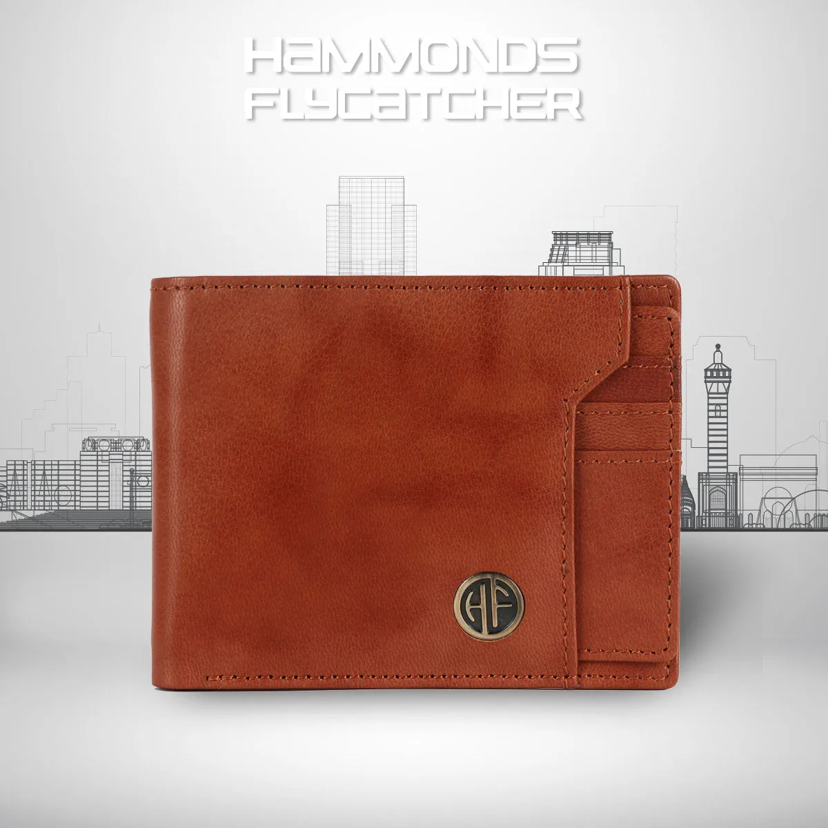 Genuine Leather Wallet for Men - RFID Protected Leather Men's Wallet with 6 ATM Credit/Debit Card Slots