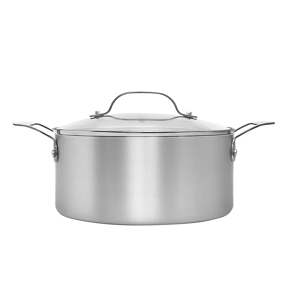 Granitestone 5 Quart Aluminum Stock Pot with Lid