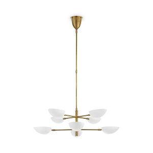 Graphic 2 Tier Chandelier