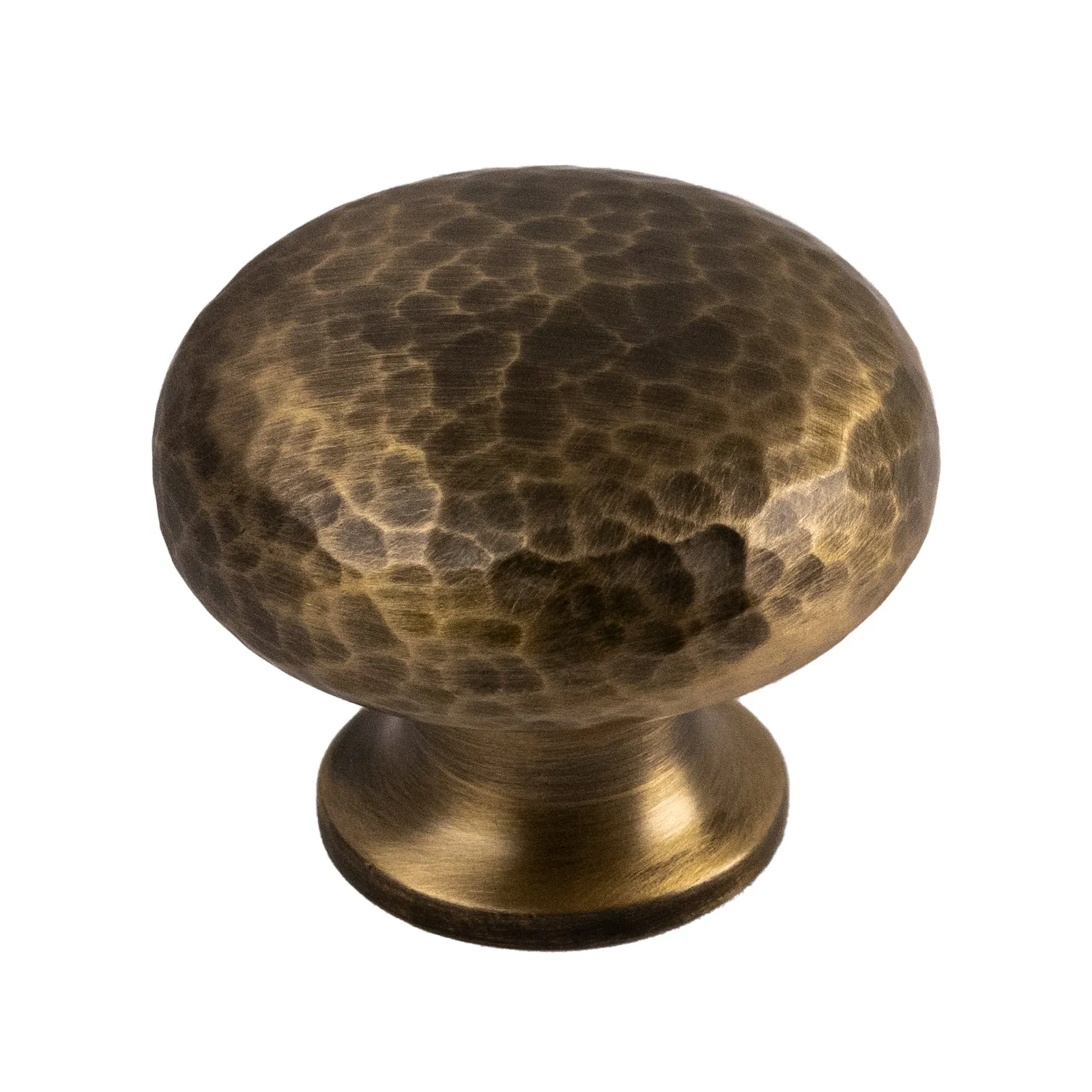 Hammered Mushroom Cabinet Knobs