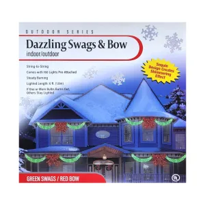 Hofert's Dazzling Swags and Bow Ornament