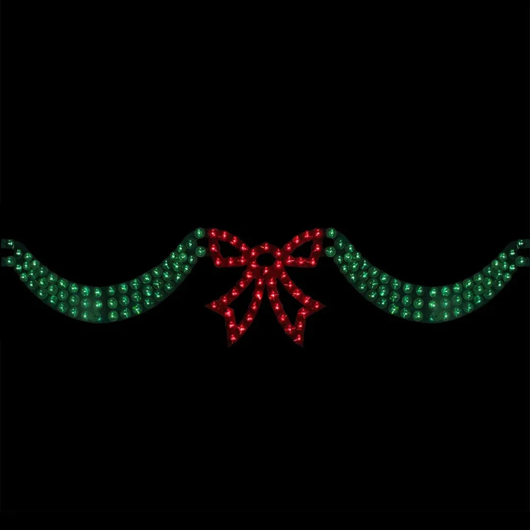 Hofert's Dazzling Swags and Bow Ornament