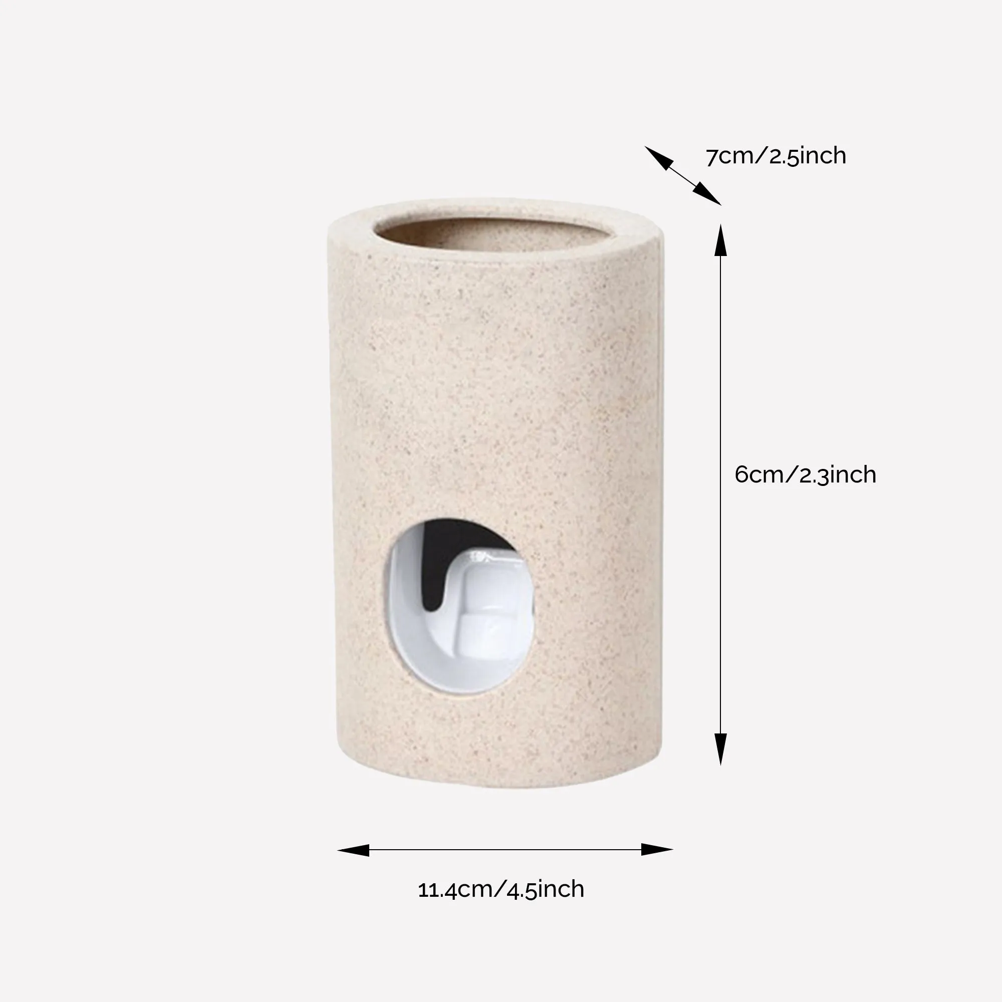 Ingenious Wall-Mounted Automatic Toothpaste Dispenser