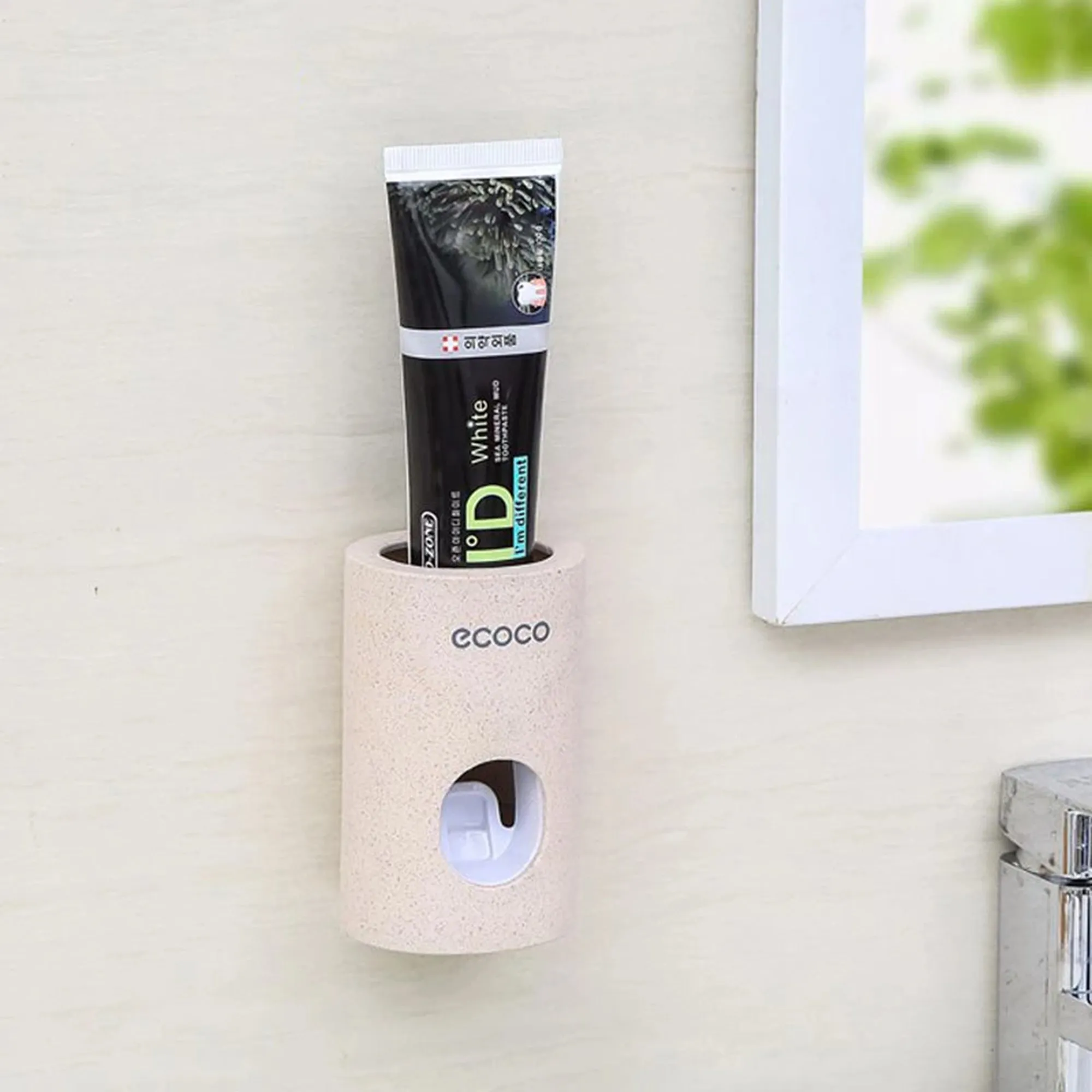 Ingenious Wall-Mounted Automatic Toothpaste Dispenser