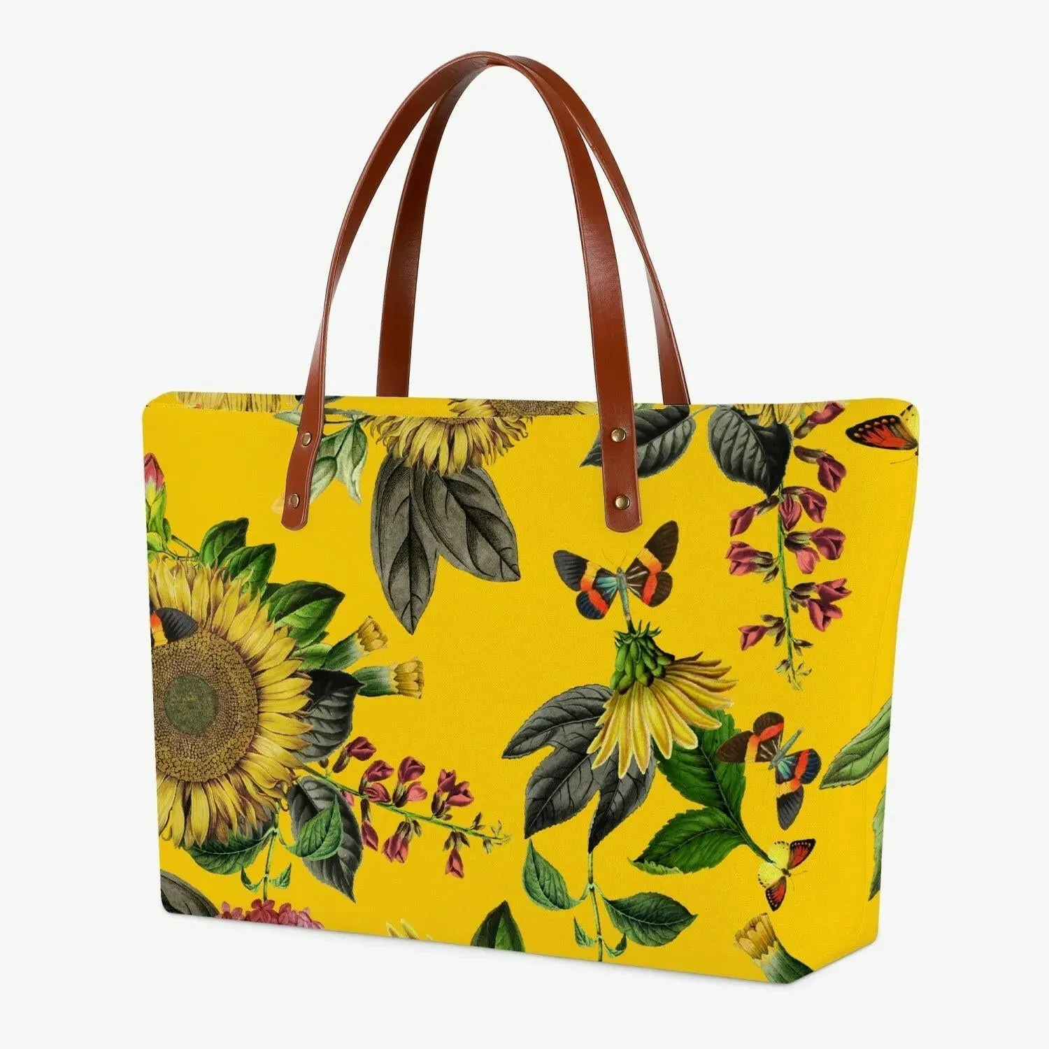 Jacki Easlick Yellow Sunflower Classic Diving Cloth Tote