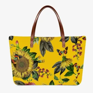 Jacki Easlick Yellow Sunflower Classic Diving Cloth Tote