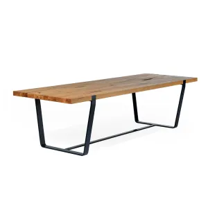 janua | bb 11 clamp table | oiled vintage oak 240x95cm