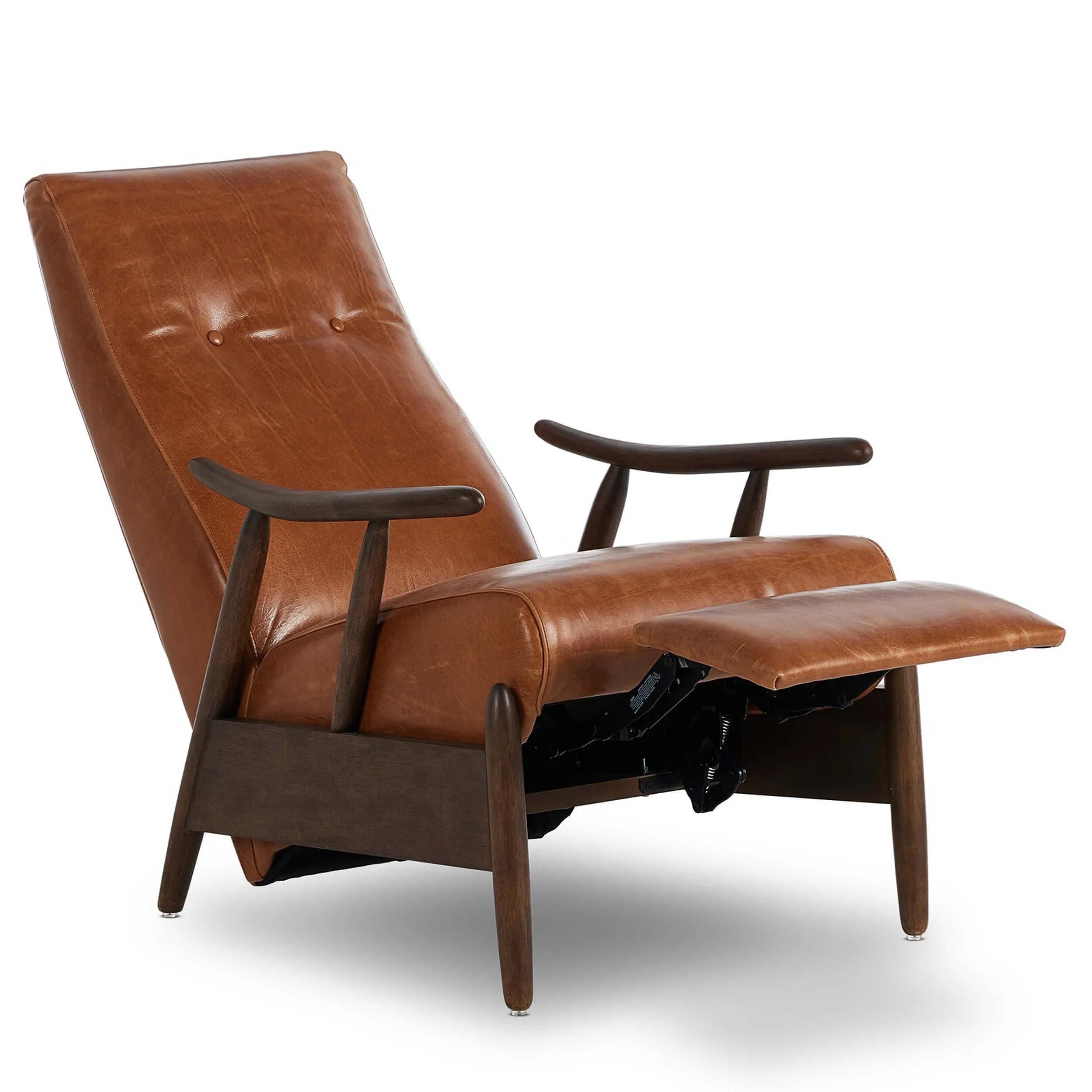 Jarvis Leather Recliner, Dakota Tobacco