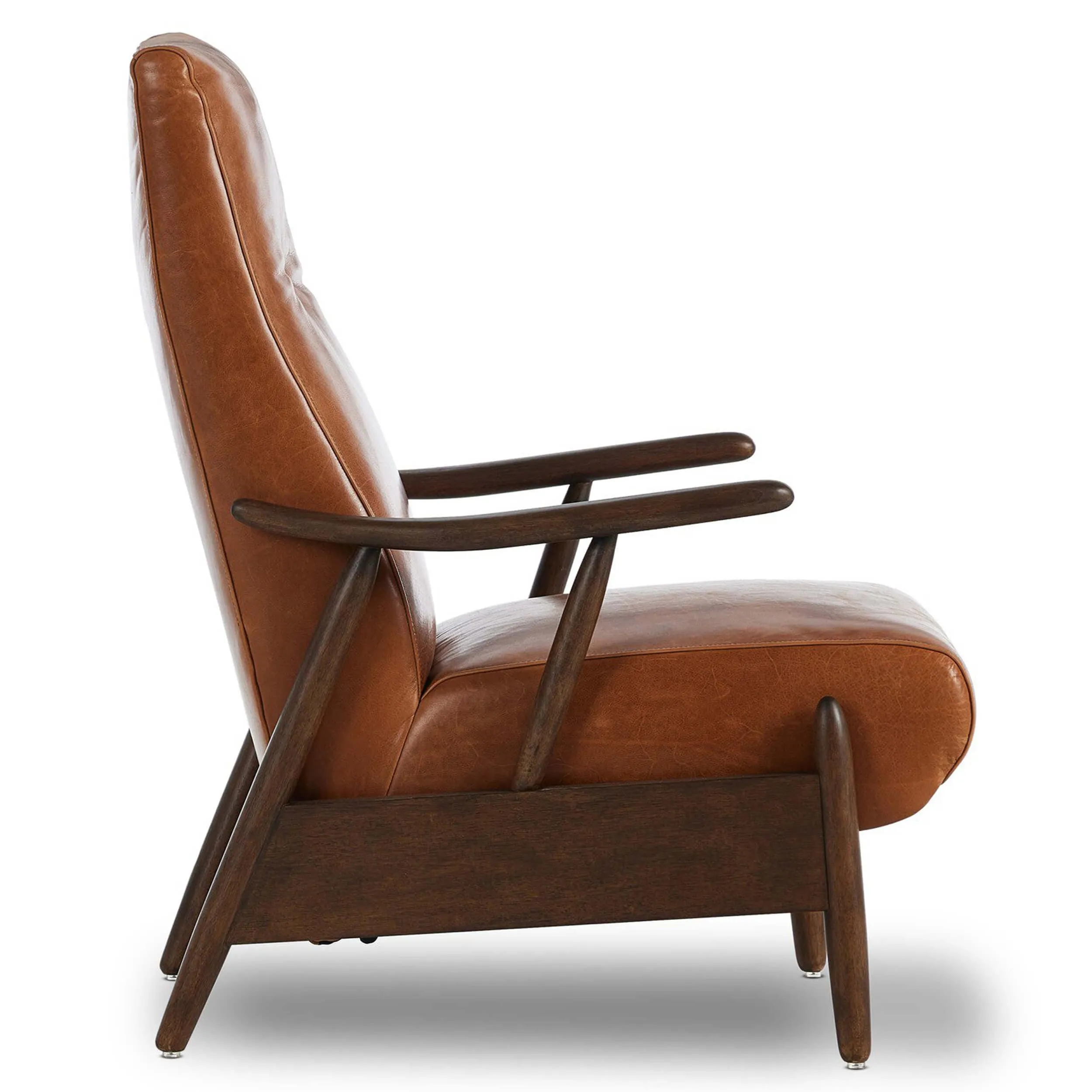 Jarvis Leather Recliner, Dakota Tobacco