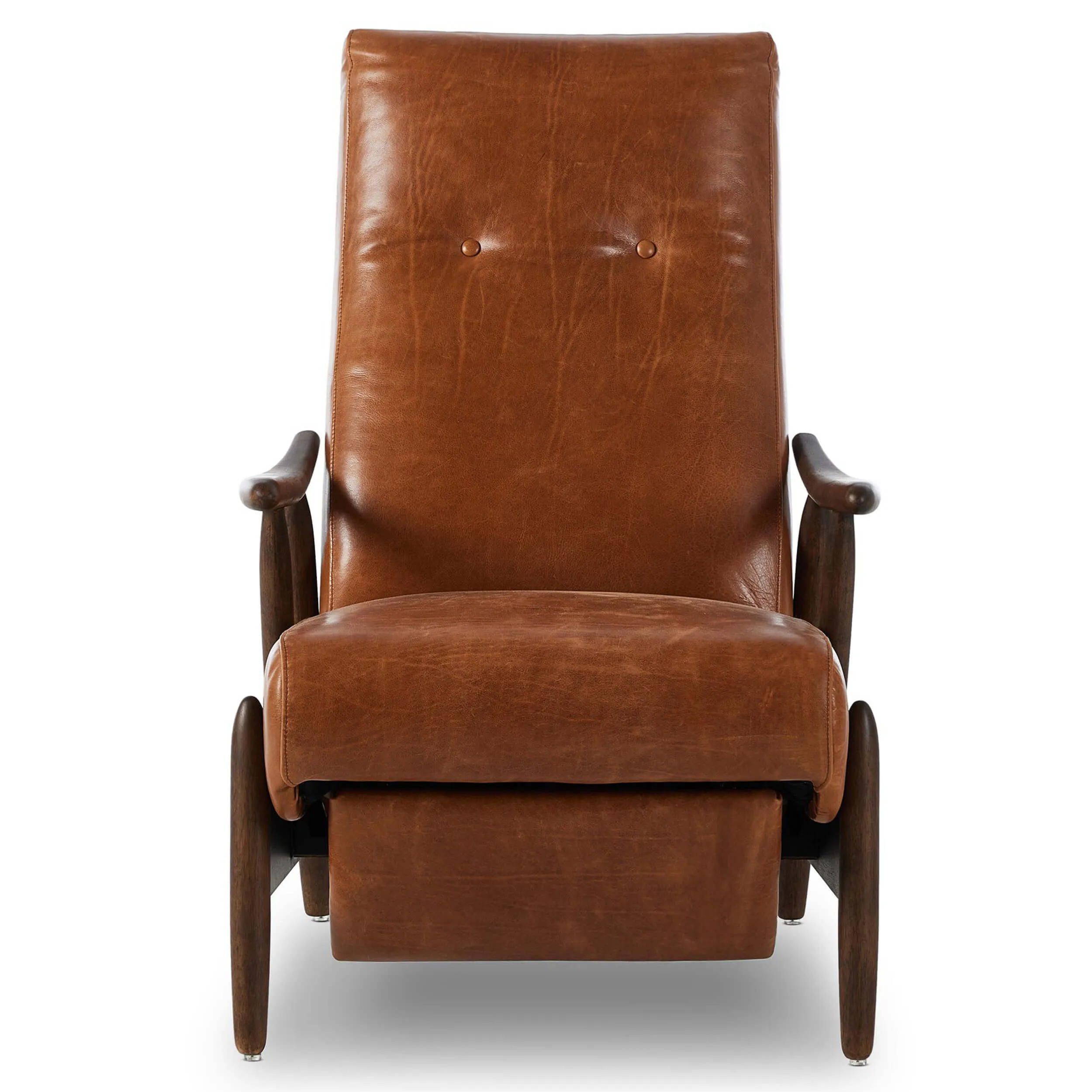 Jarvis Leather Recliner, Dakota Tobacco