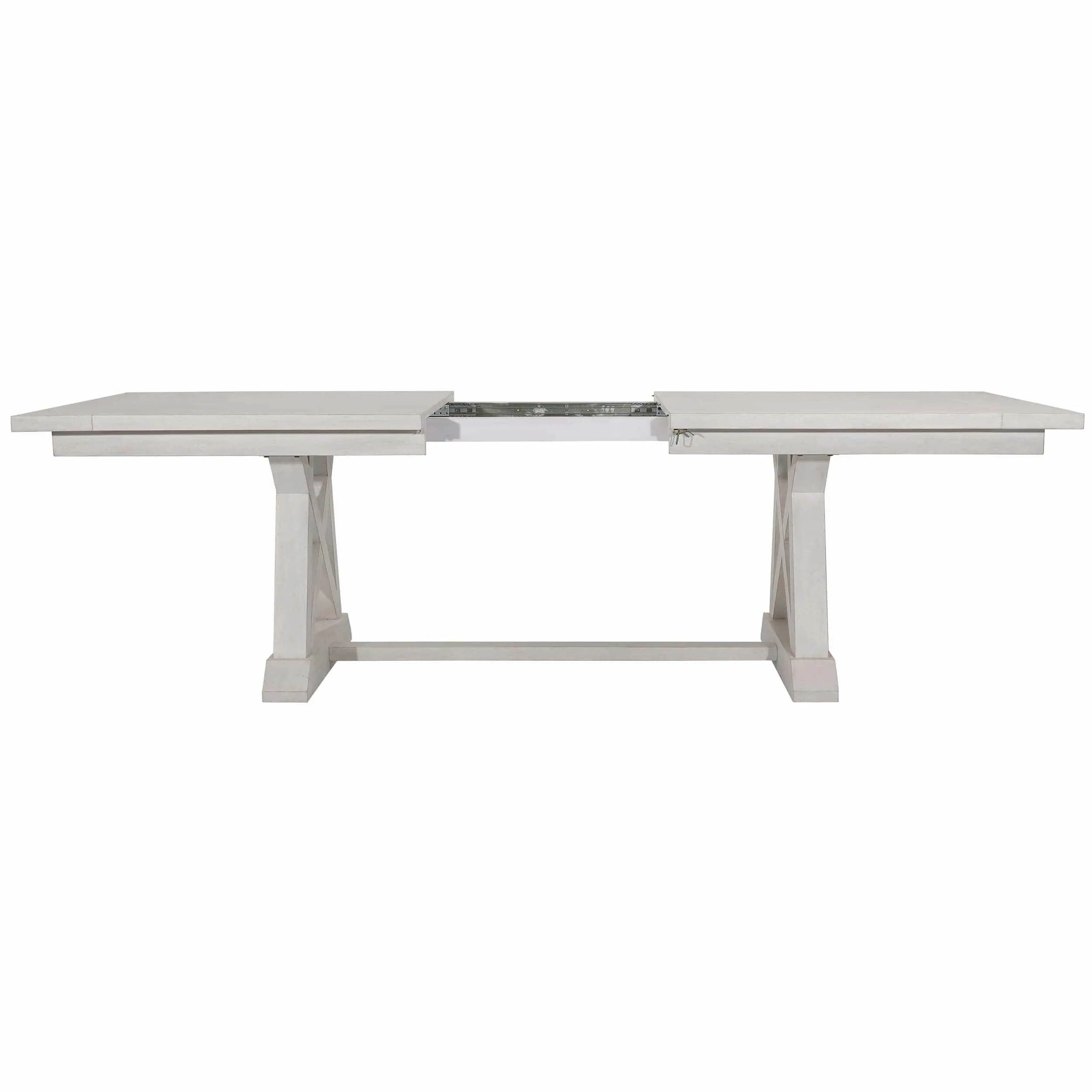 Joaquin Extendable Dining Table, Light Grey Wash