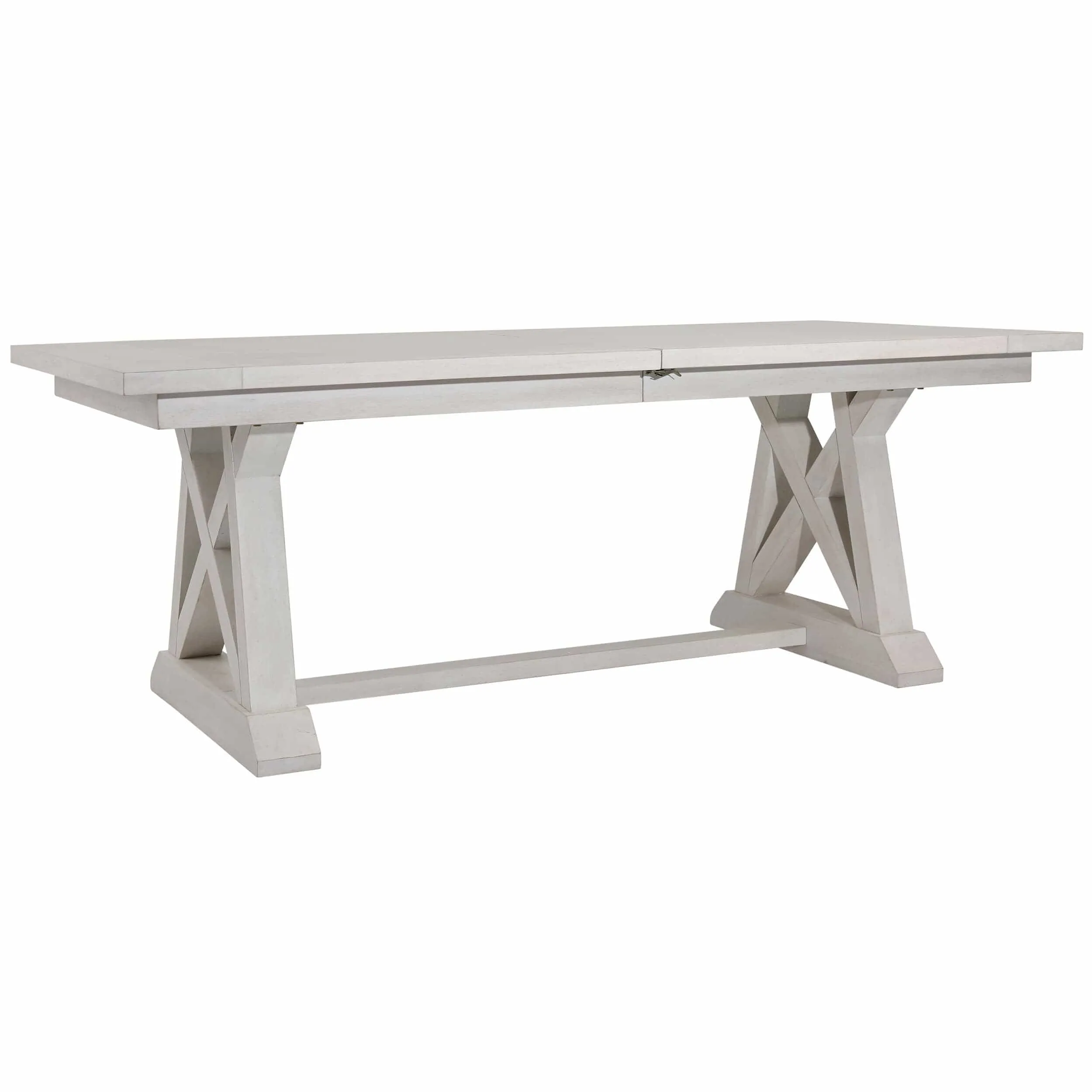 Joaquin Extendable Dining Table, Light Grey Wash