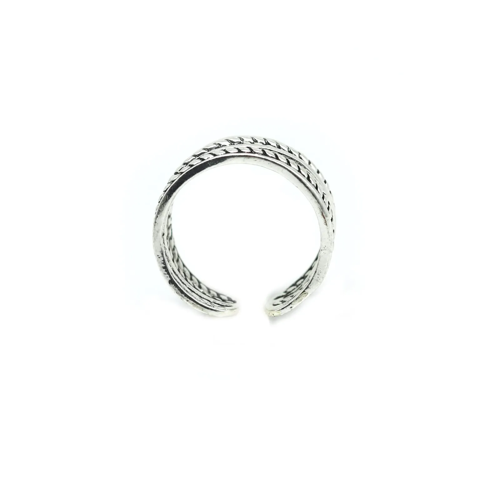 Joker & Witch Oxidized silver ring for Women