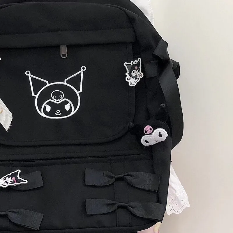 Kawaii cute bow hello kitty backpack bag