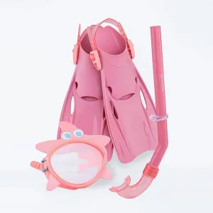Kids Dive Set Small Ocean Treasure Rose
