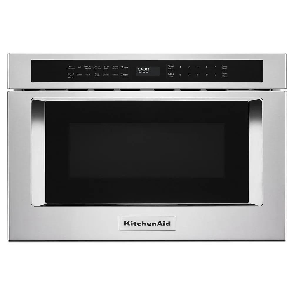 Kitchenaid KMBD104GSS 24" Under-Counter Microwave Oven Drawer