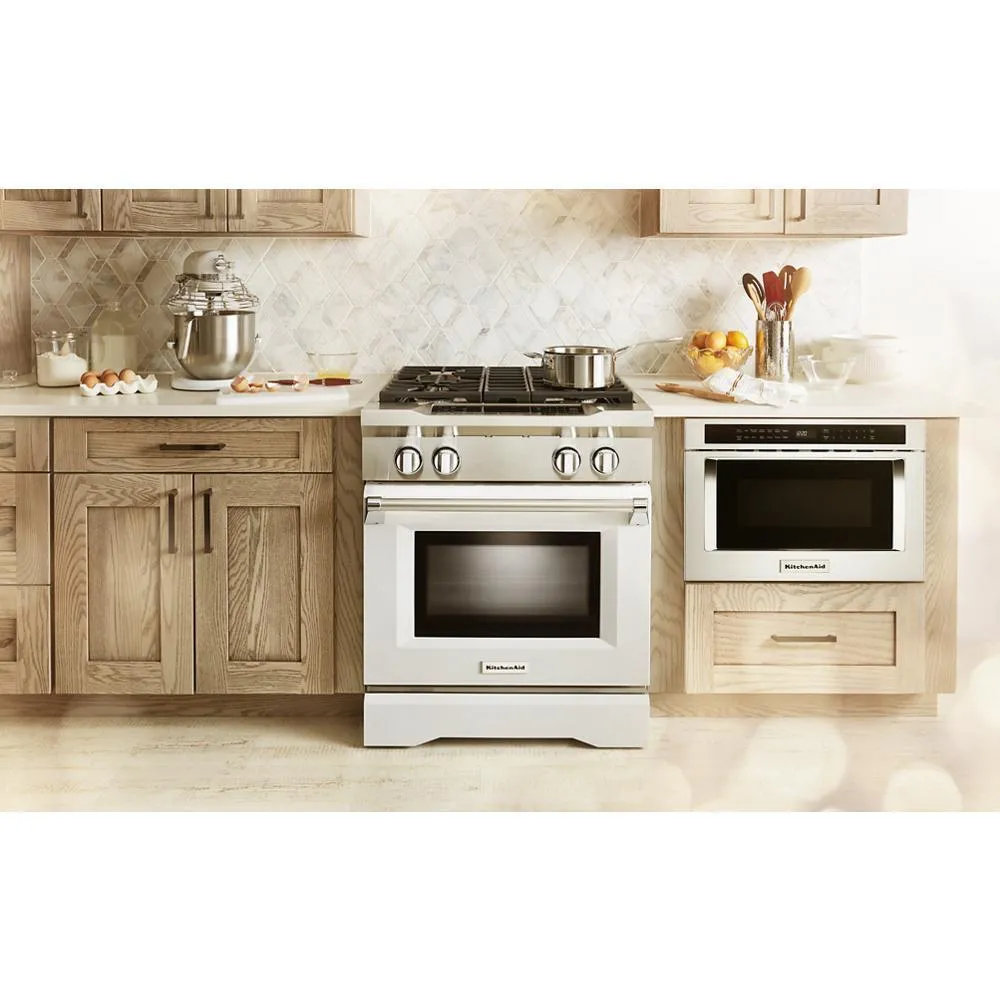 Kitchenaid KMBD104GSS 24" Under-Counter Microwave Oven Drawer