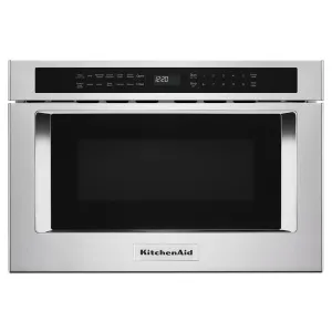 Kitchenaid KMBD104GSS 24" Under-Counter Microwave Oven Drawer